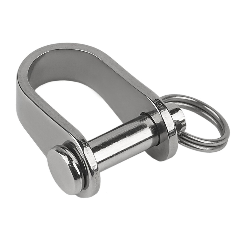 Schaefer 3/16 Pin Stamped D Shackle, SWL 1000 lbs