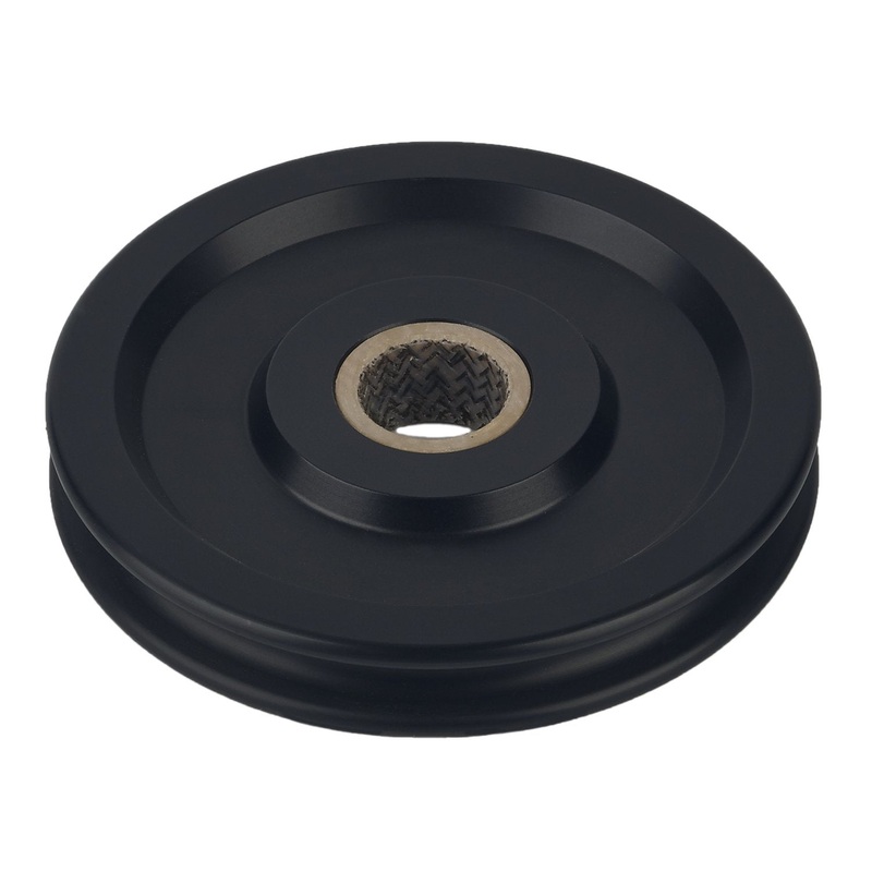 Schaefer 4 Alum. Wire Sheave, Max Wire 1/4