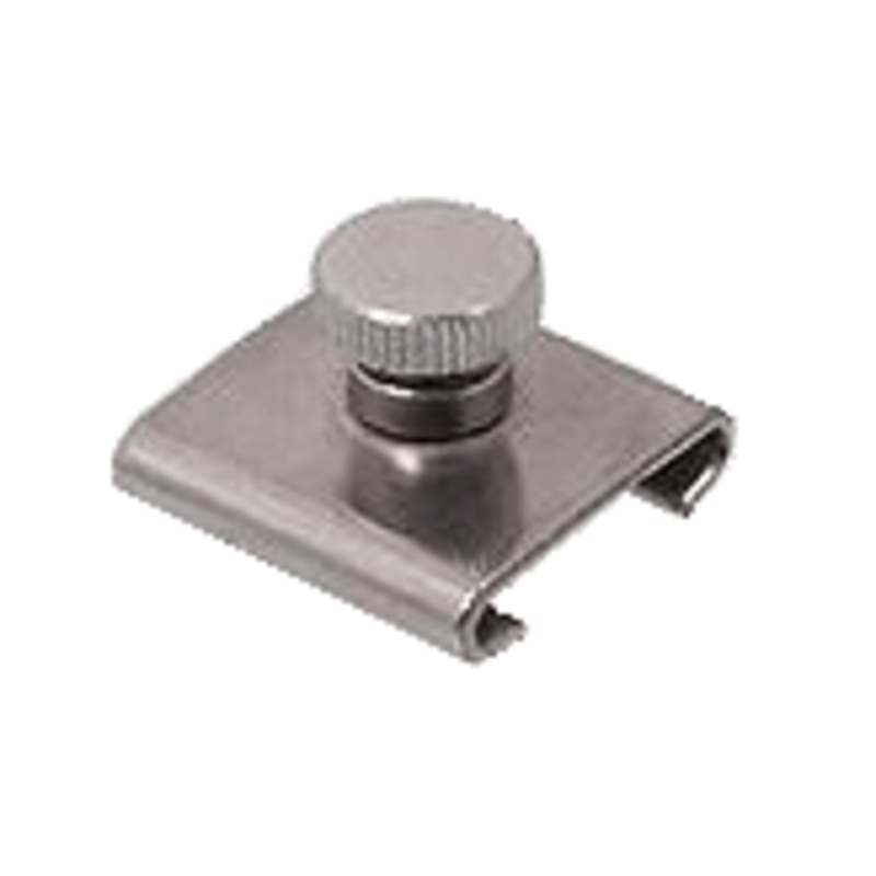 Schaefer 5/8 S.S. T-Track Slider – Adj. Stop/ Screw Pin