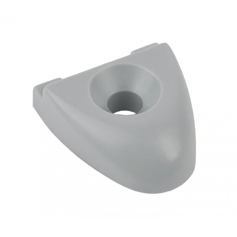 Schaefer 1 Track Grey End Stop