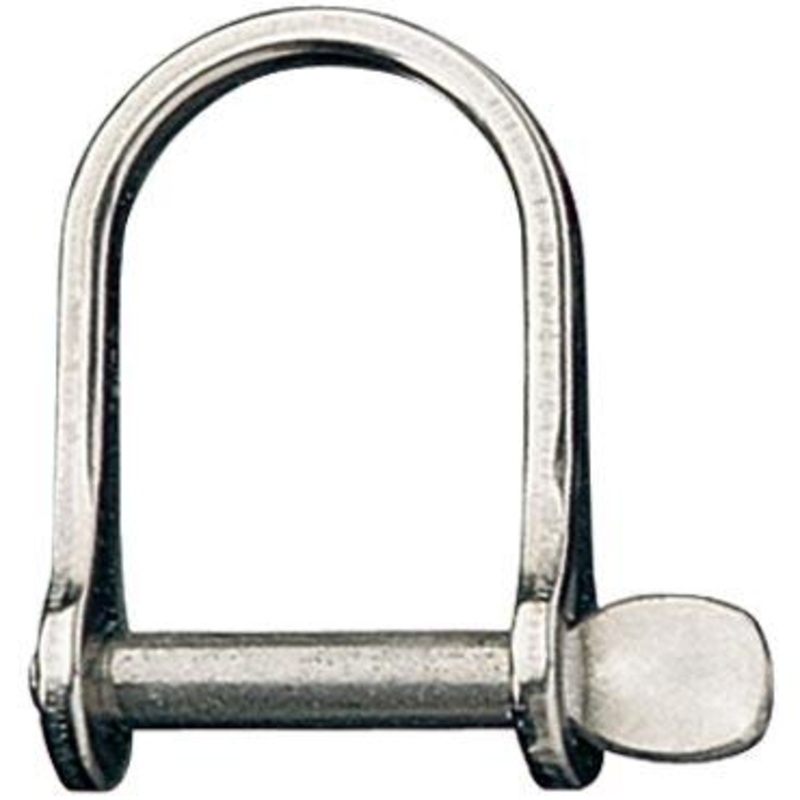 Ronstan Wide Dee Shackle w/ 1/8 Pin