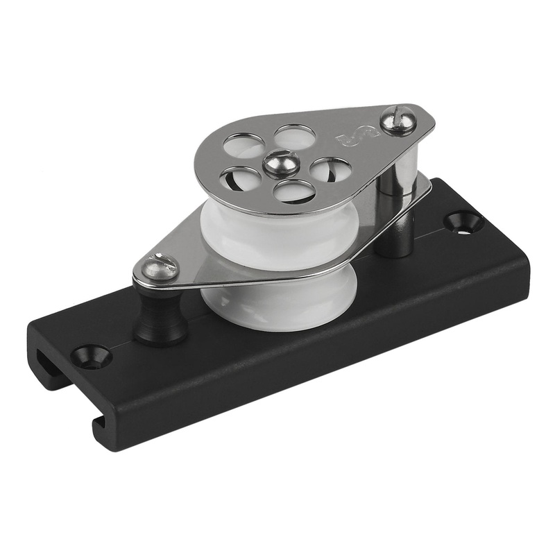 Schaefer 1 1/8 T-Track Control Block Double Sheave