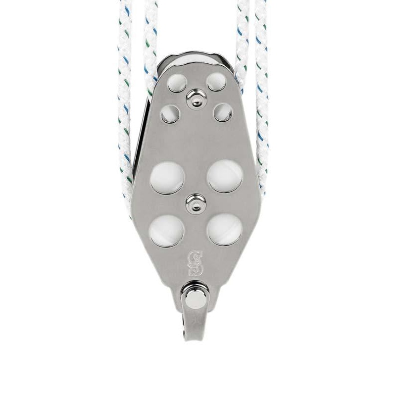 Schaefer Fiddle Block w/ Front/Side Shackle