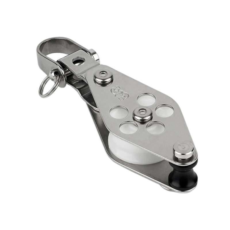 Schaefer Single Block w/Front-Side Shackle & Becket