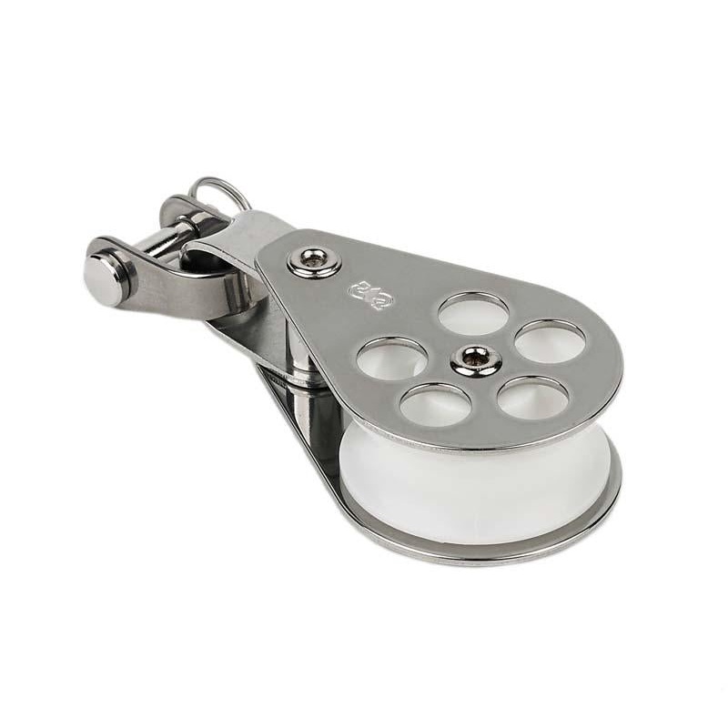 Schaefer Single SS Block w/ Upset Shackle