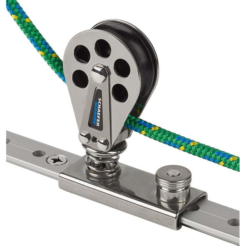 Schaefer Spring Loaded Block w/SS Slide Max Line 9/16 (14 mm)
