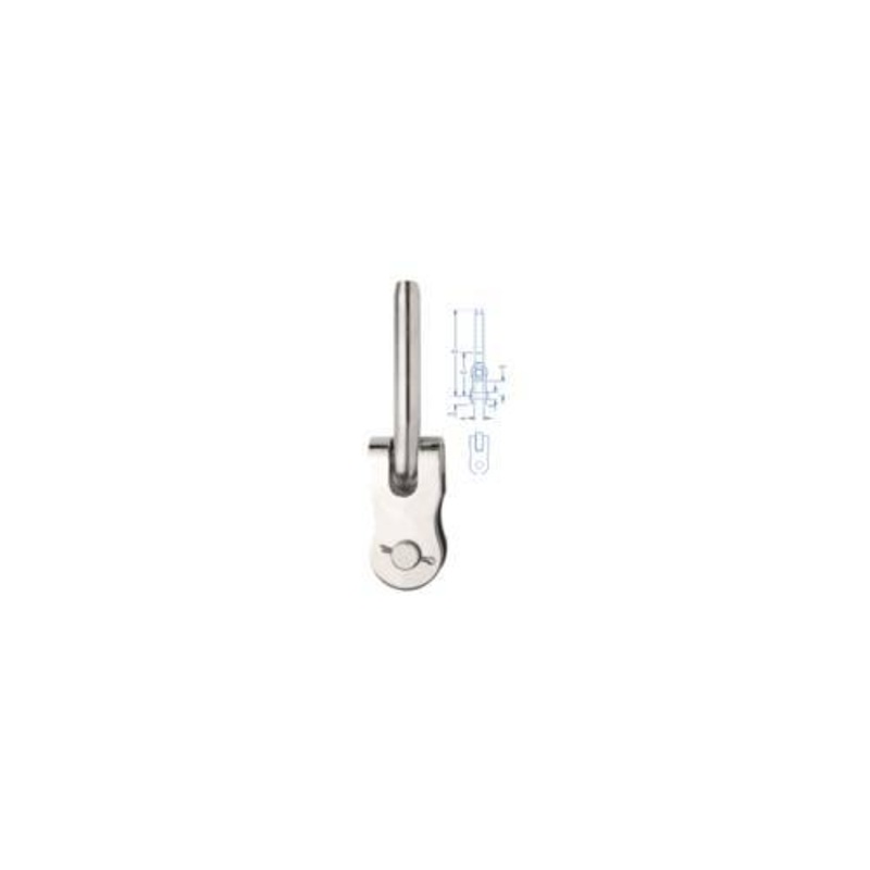 Ronstan Swage Toggle, 3/16 Wire, 9.5mm (3/8) Pin