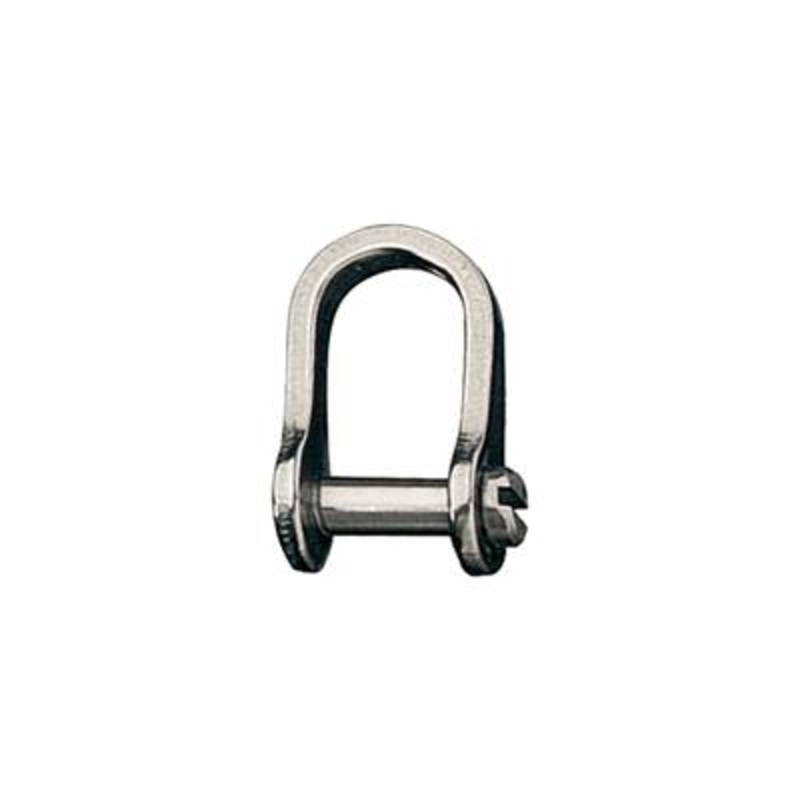 Ronstan Standard Dee Shackle w/ 1/4 Slotted Pin