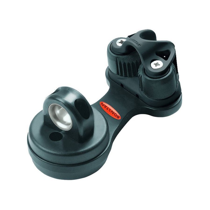 Ronstan Swiveling Dead Eye and Cleat for 1/8-1/2 Rope
