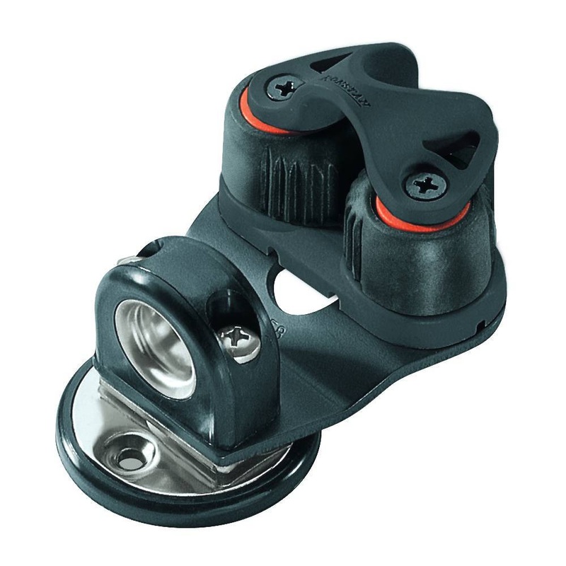 Ronstan Swiveling Dead Eye and Cleat w/ Medium T-Cleat