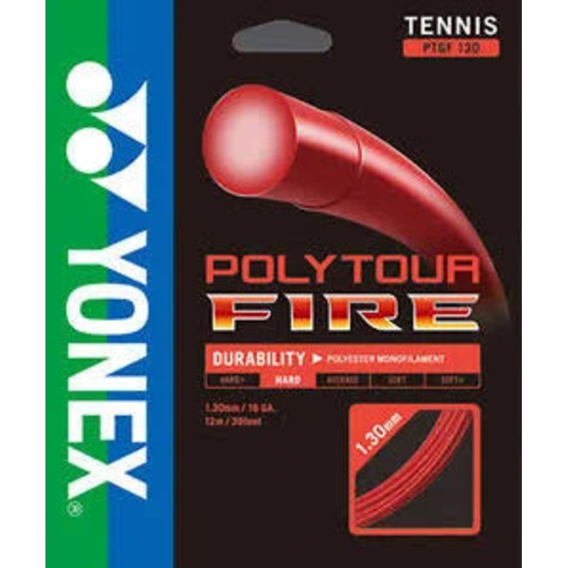 Yonex PolyTour Fire 1.30 – 16 Gauge