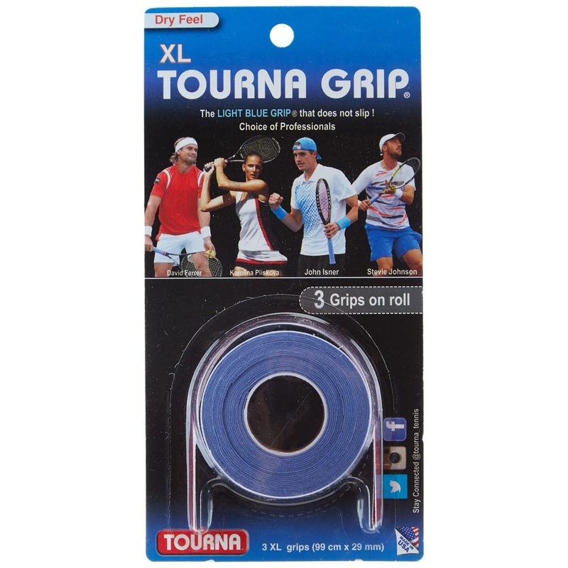 Tourna Grip XL Overgrip – 3 Pack