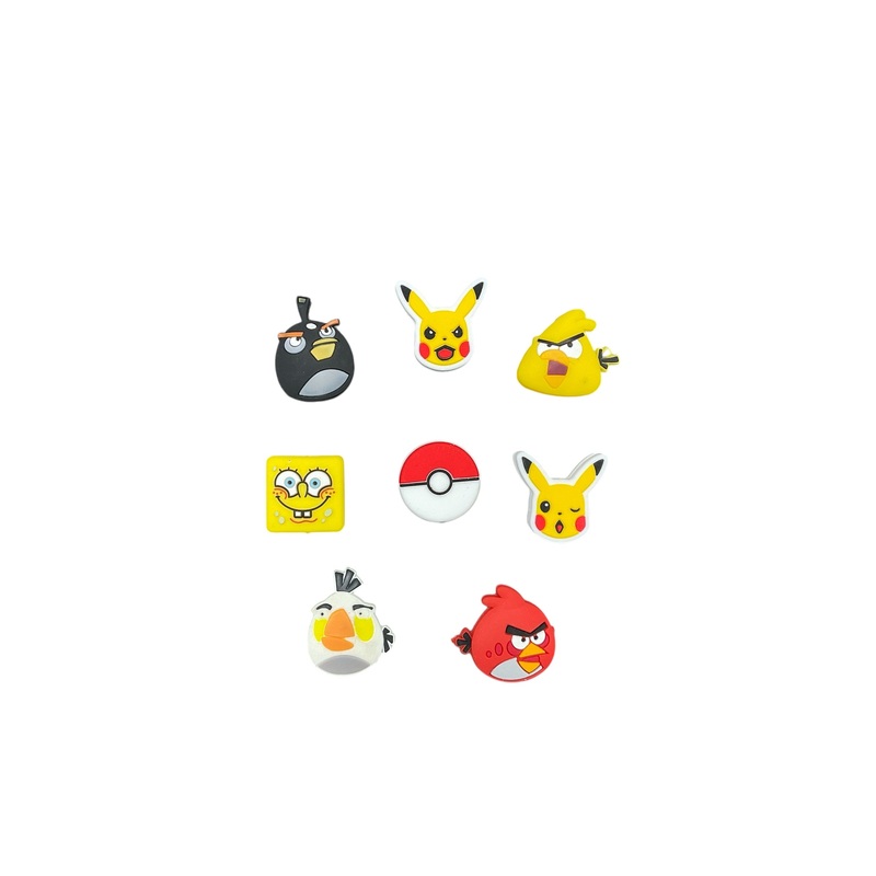 Animated Character Themed Shock Absorbing Vibration Dampeners – 3 Pack