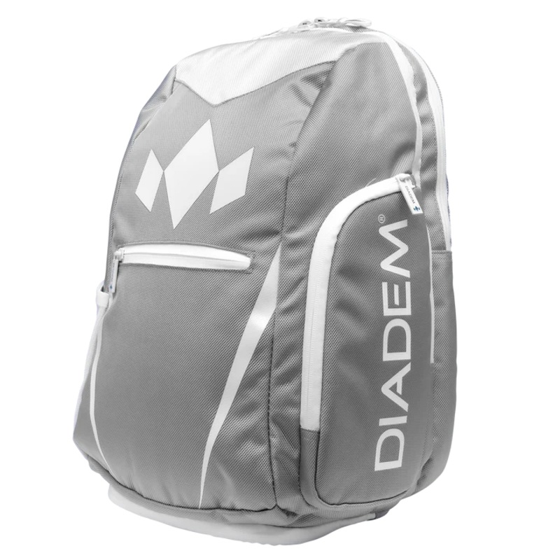Diadem Tour v3 Dream Pickleball/Tennis Backpack (White/Grey) Racquet Bag