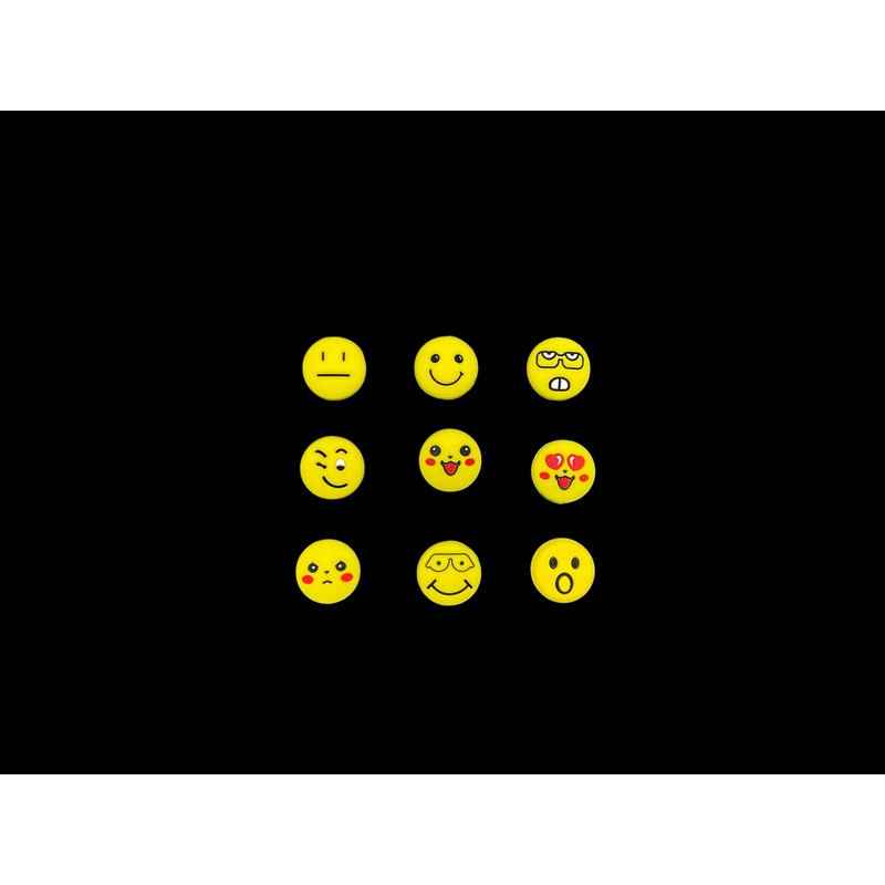 Emoji Themed Shock Absorbing Vibration Dampeners – 3 Pack