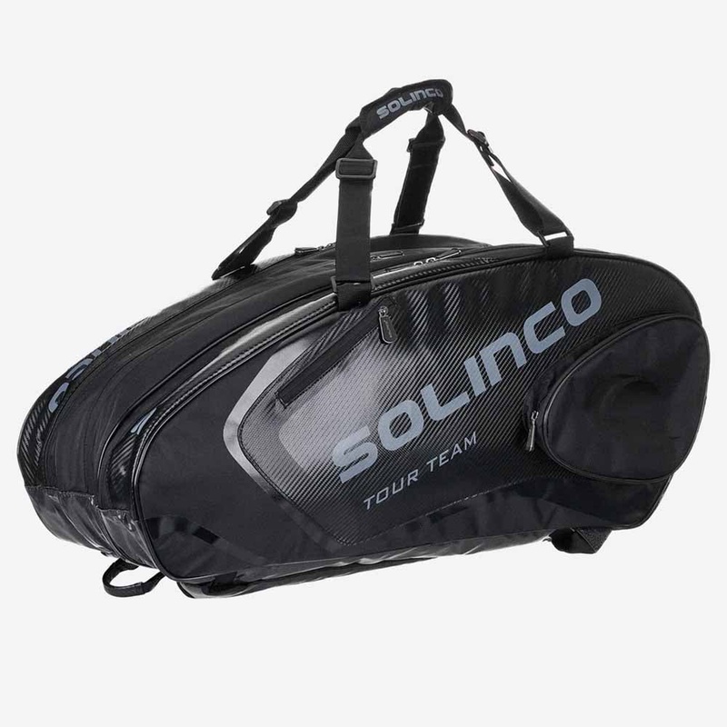 Solinco 15 Pack Tour Bag|Blackout|Whiteout|Neon Green