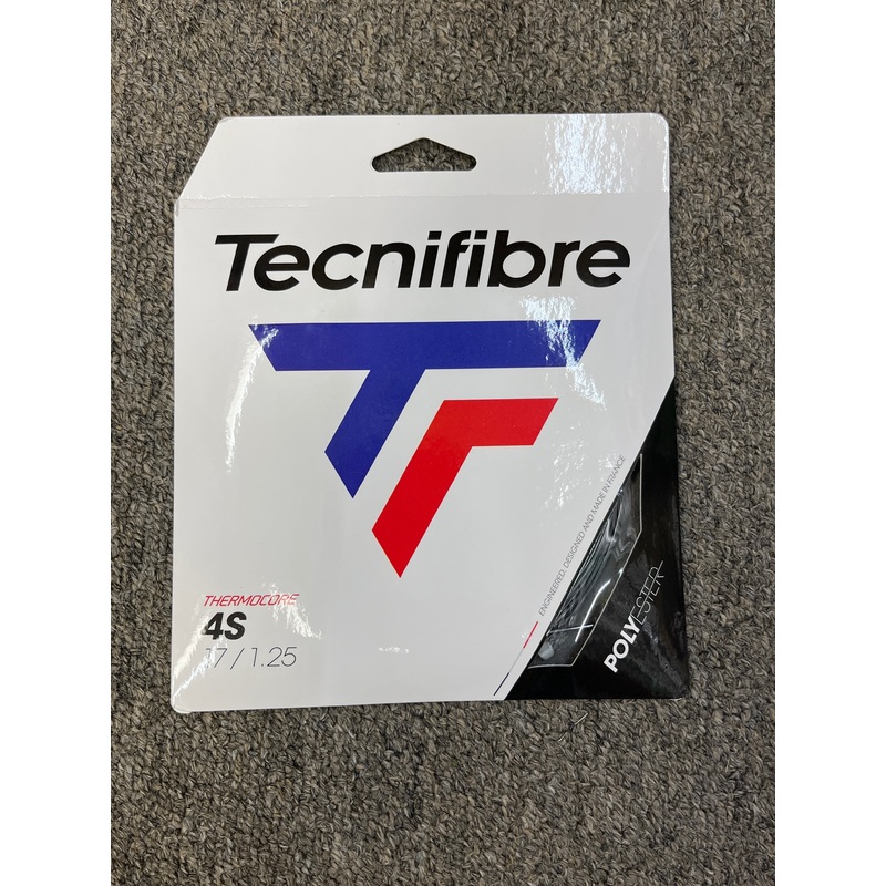 Tecnifiber 4S 17G/1.25mm Black