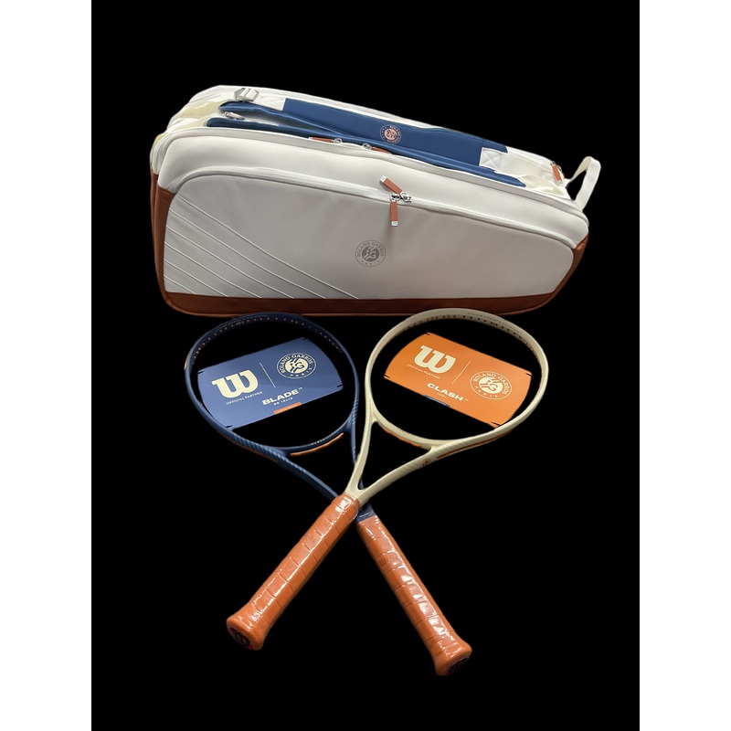 Wilson Roland Garros Super Tour Tennis Racquet Bag – 2023 – 9 Pack