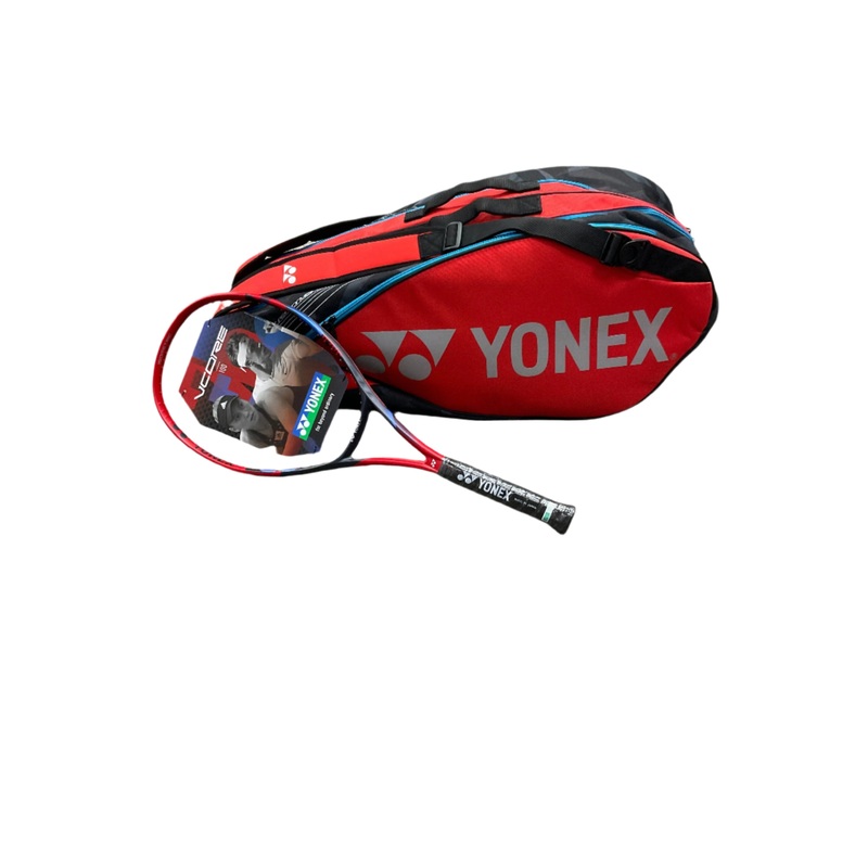 Yonex Pro 6 Tennis Racquet Bag – Tango Red