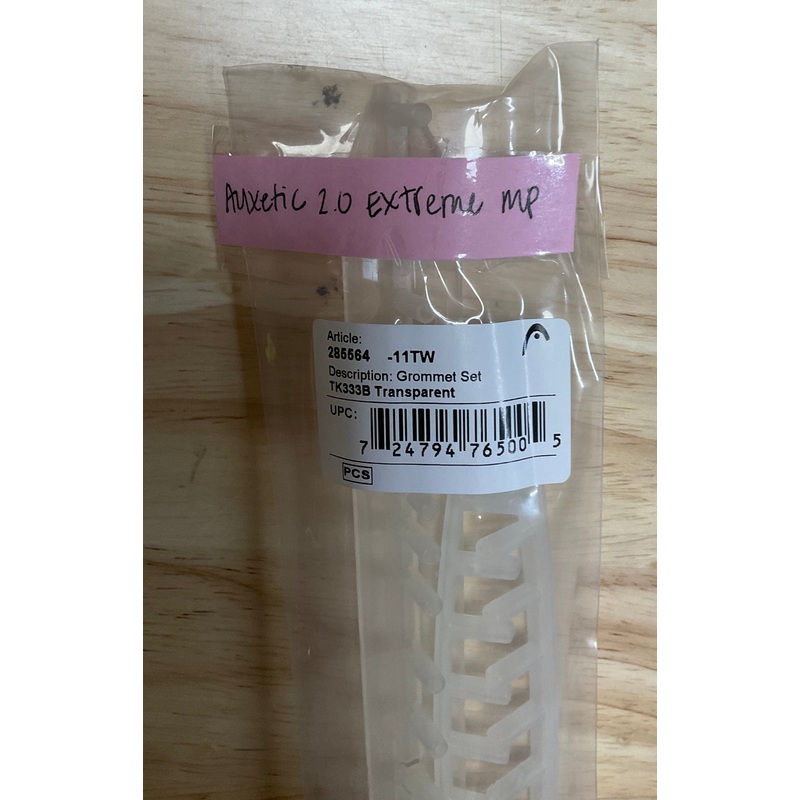 Head Auxetic 2.0 Extreme MP B&G Replacement Set #TK333B Transparent