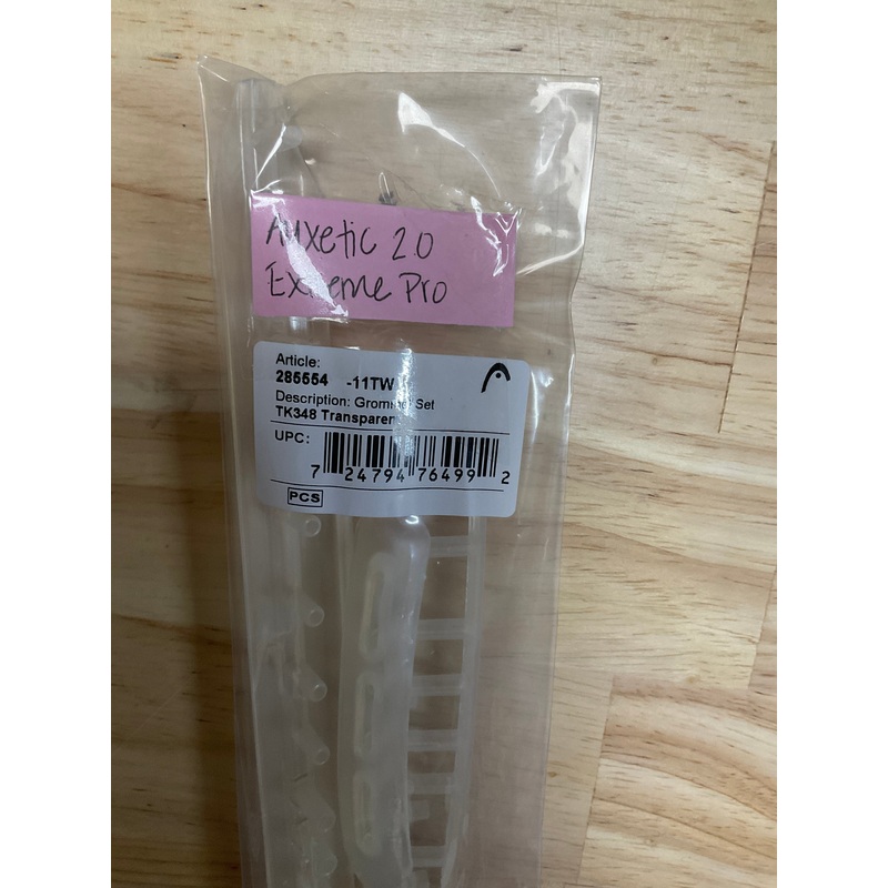 Head Auxetic 2.0 Extreme Pro B&G Replacement Set #TK348 Transparent