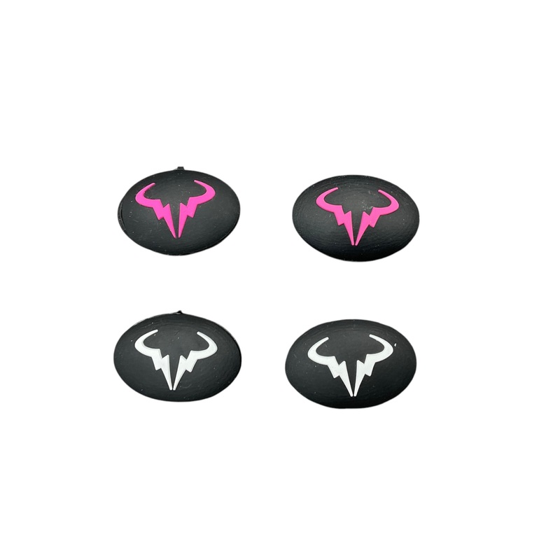 Nadal The Bull Logo Shock Absorbing Vibration Dampener- 3 Pack
