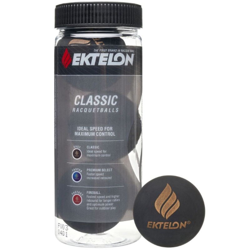 Ektelon Classic Racquetballs – 3 pack
