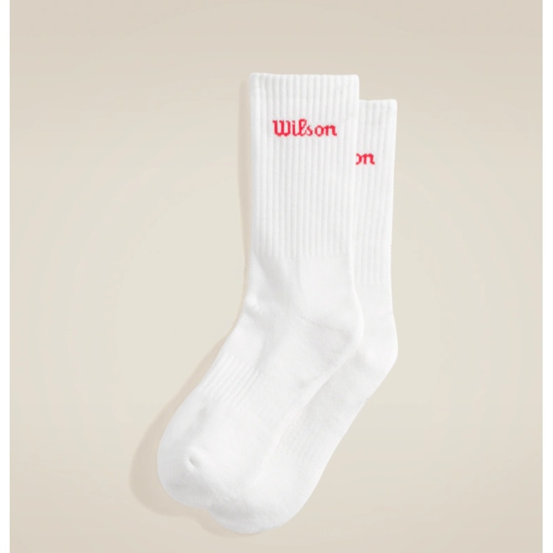 Wilson Crew Logo Socks|Small|Medium|Large