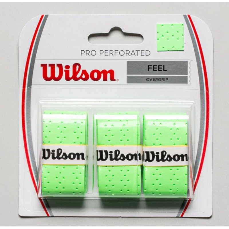 Wilson Pro Perforated Feel Overgrip- 3 Pack