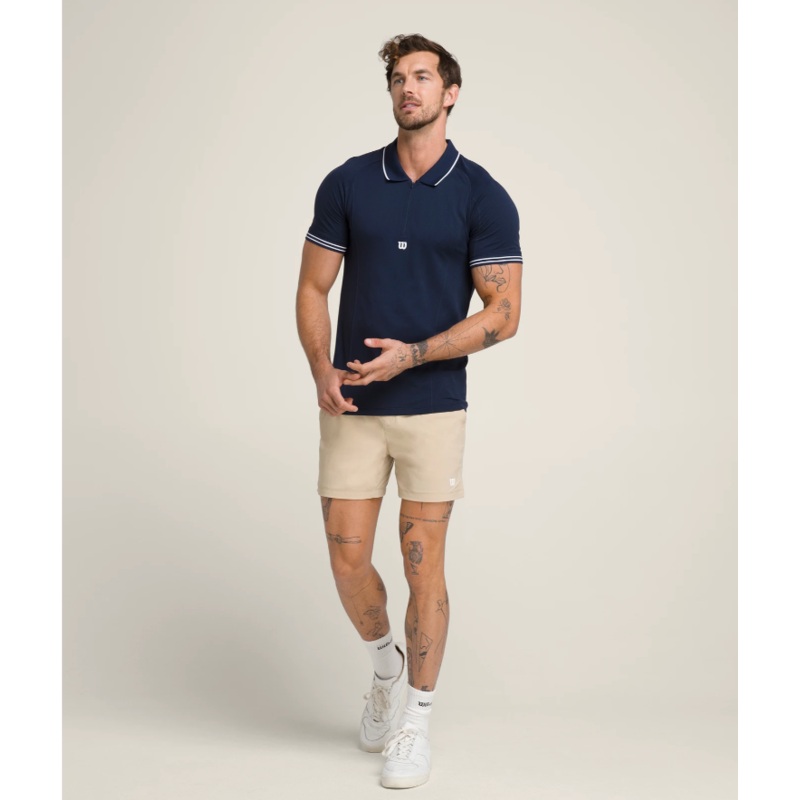 Wilson Tennis Volley Short 6|M – 7/8|L – 12|XL – 14/16|Navy|Safari