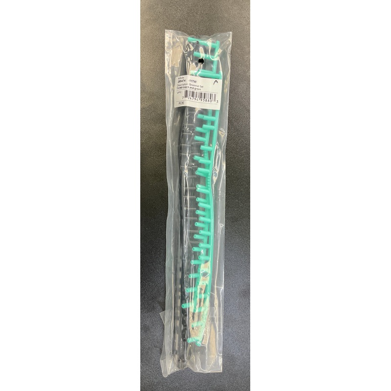 Head Auxetic Boom Team Bumper and Grommet Replacement Set- TK368 Black and Green