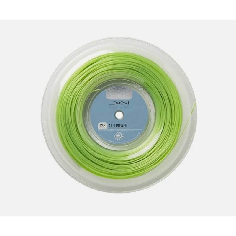 Luxilon ALU Power 125 200m Reel Lime Green