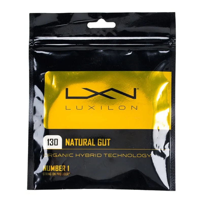 Luxilon Natural Gut 130 Tennis String- Pack