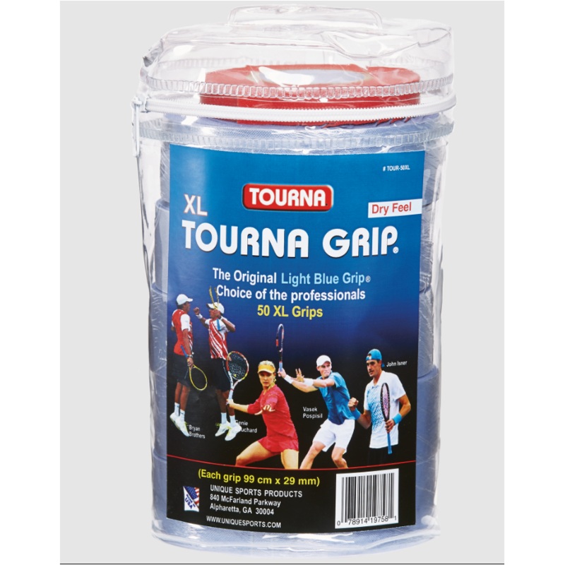 Tourna Grip XL Overgrip – 50 Pack