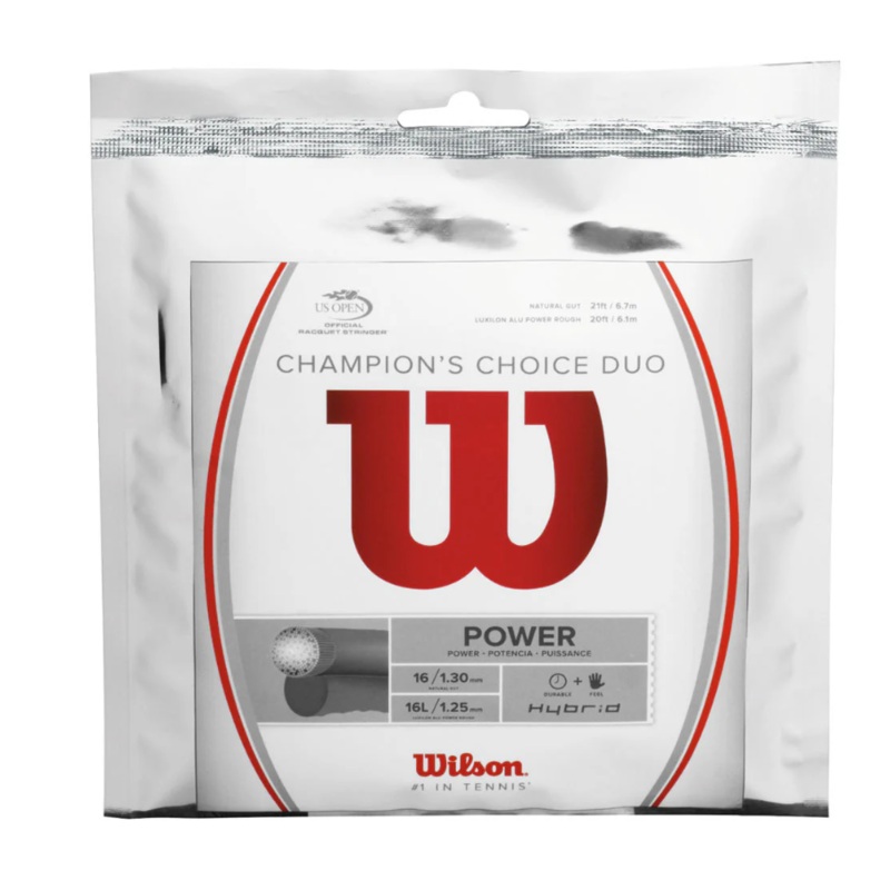 Wilson Champions Choice Duo Tennis String – Pack