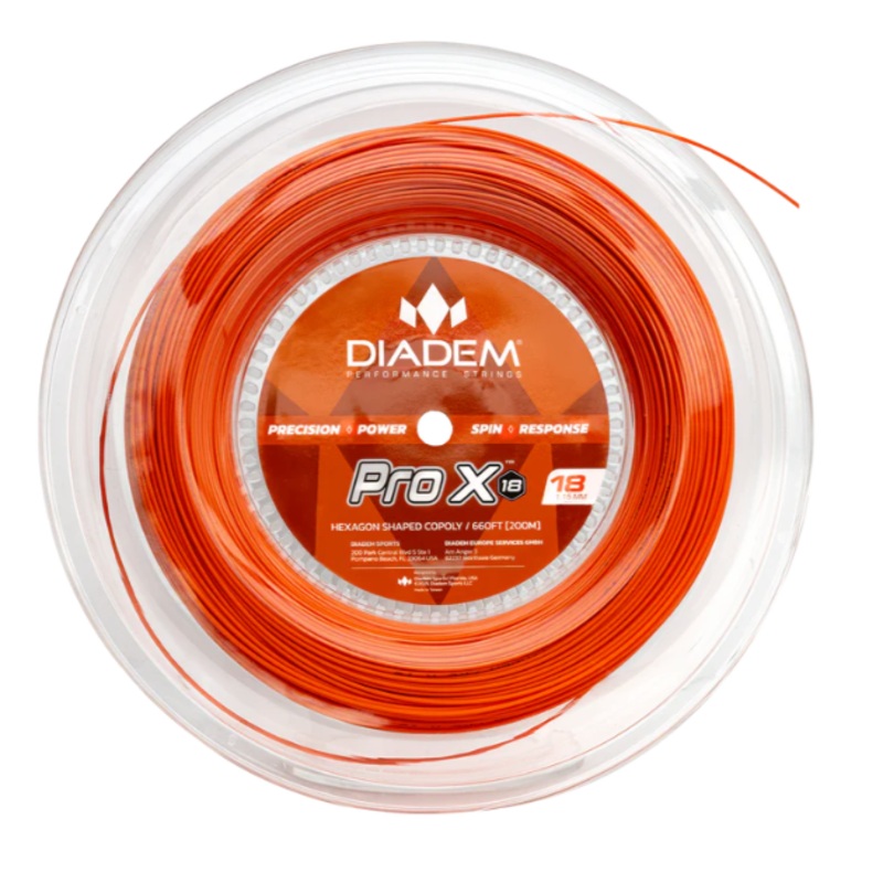 Diadem Pro X Tennis Racket String – Reel