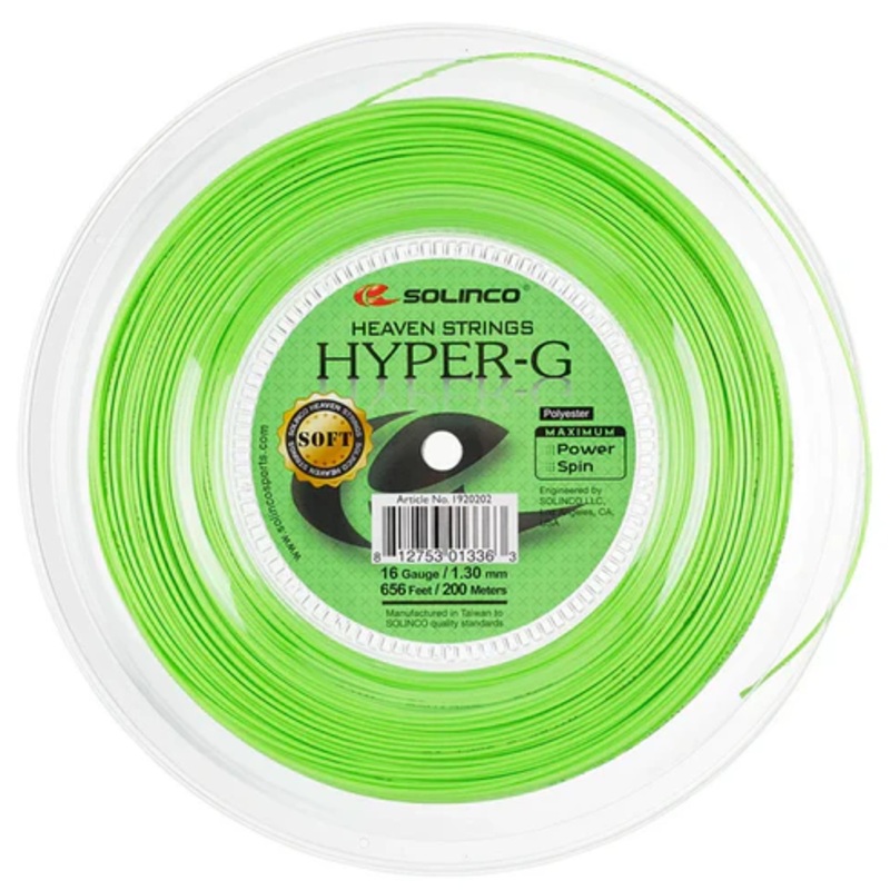 Solinco Hyper-G Soft Tennis String – Reel