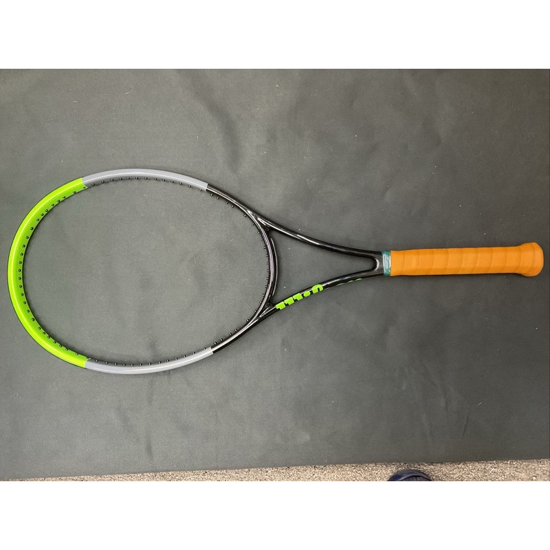 Wilson Blade Pro V7 18×20  (4 3/8) Customized (Green Band)