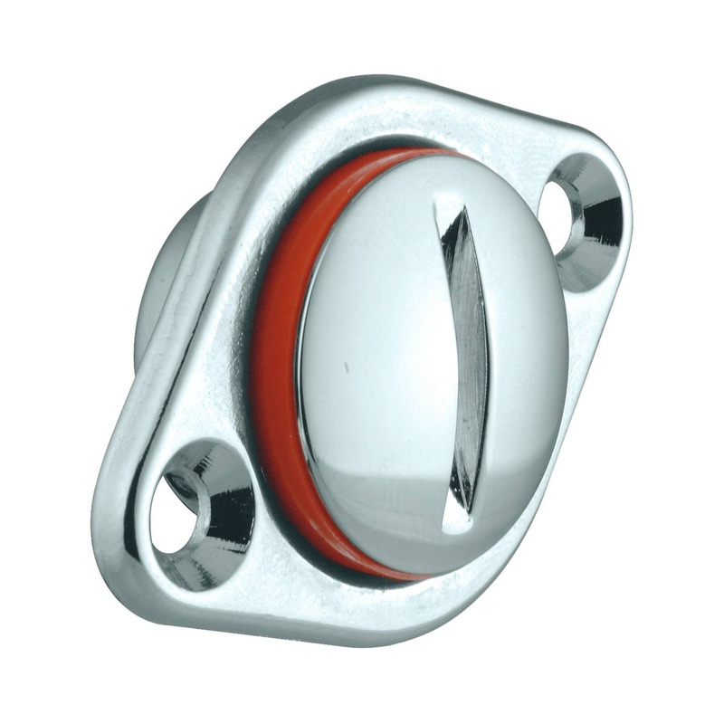 Ronstan Chrome Brass Flush Drain