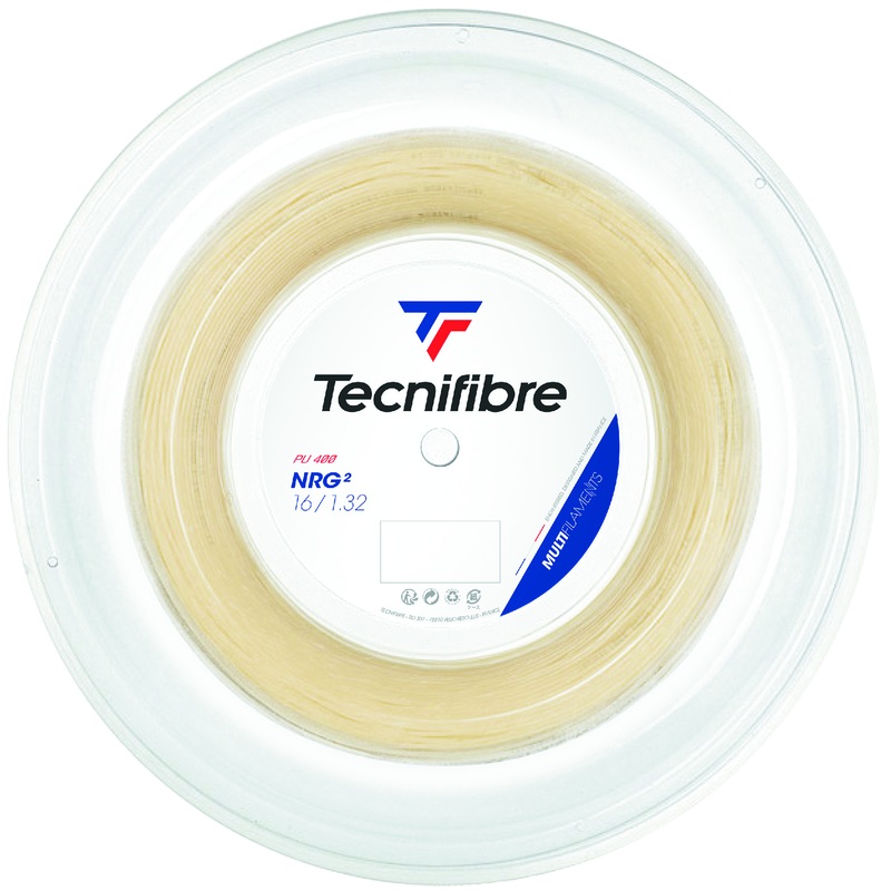 Tecnifibre NRG2 Reel|1.24|1.32|Black|Cream