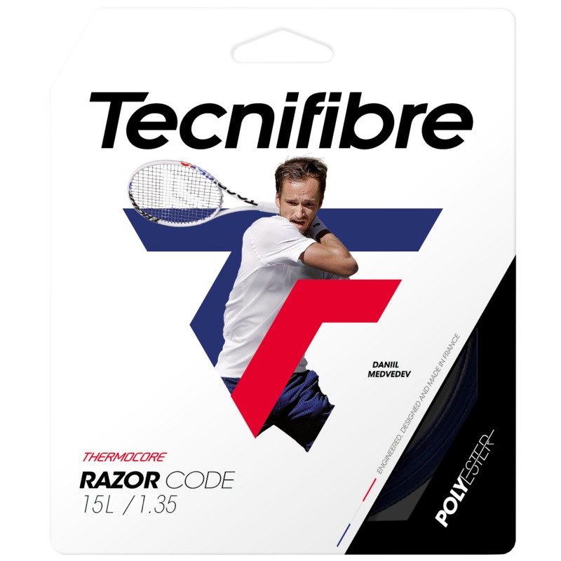 Tecnifibre Razor Code Set|Blue|White|Black|1.20|1.25|1.30