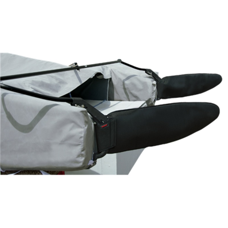 Nacra 17 Padded Rudder Bags|Black