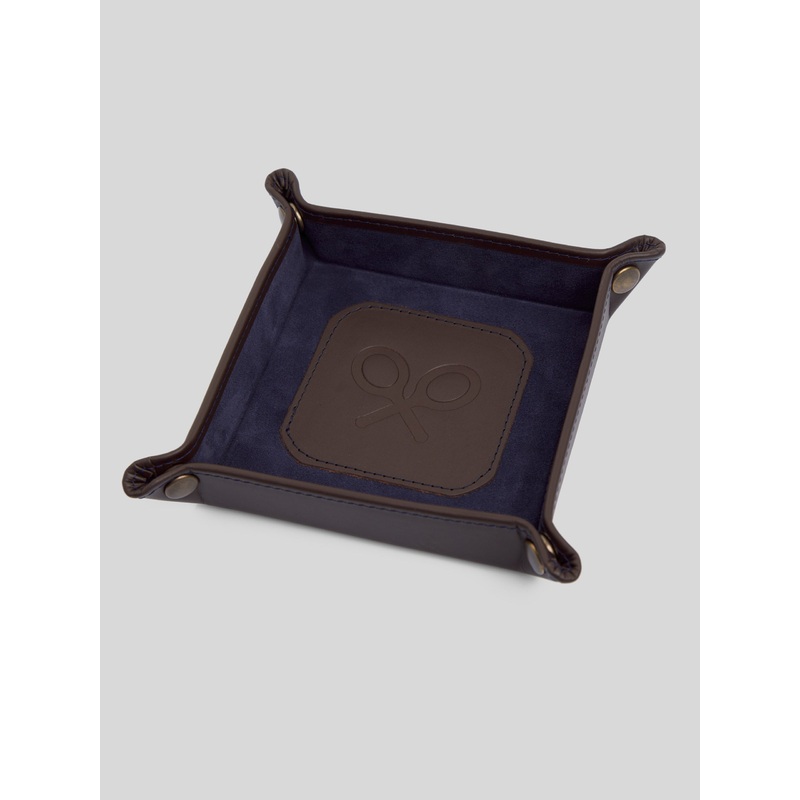 Vaciabolsillos silbon piel azul