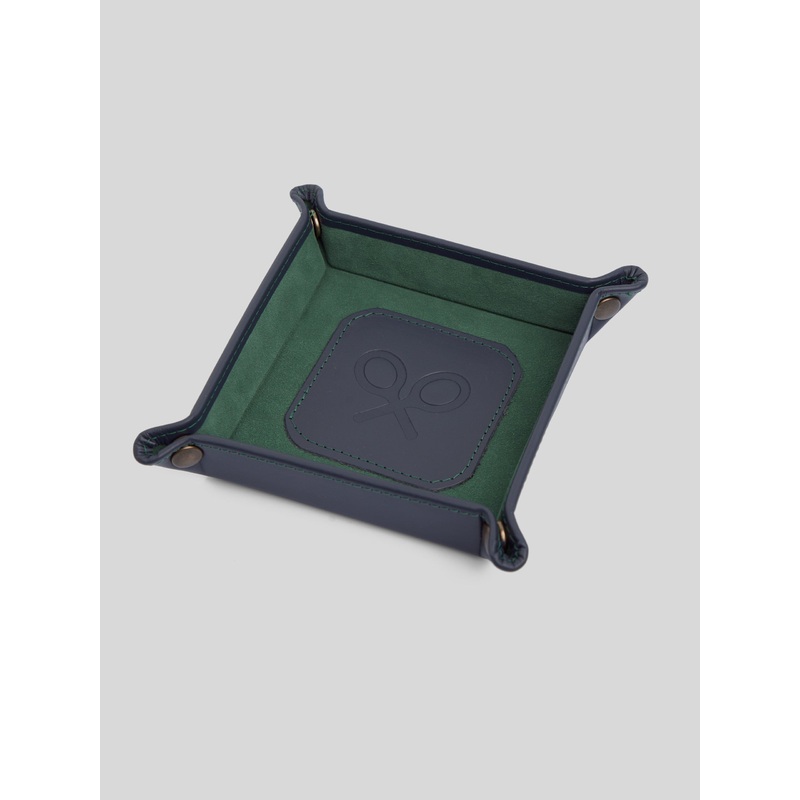 Vaciabolsillos silbon piel verde