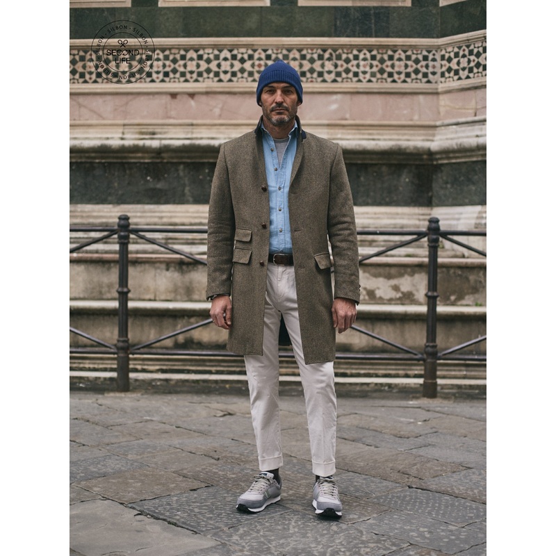 Abrigo largo second life|40|42|44|46|48|50|52|54|56|58|60|62|MULTICOLOR