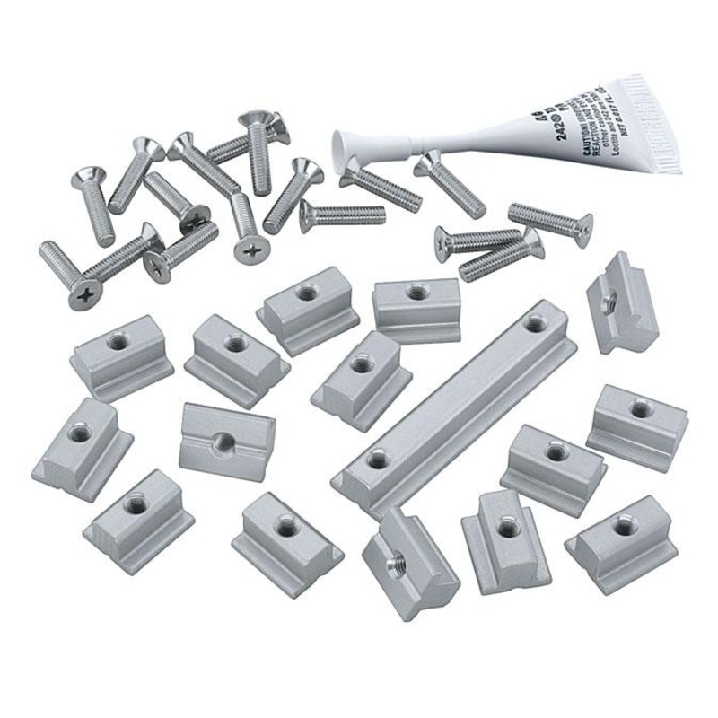 Harken Track Mounting Kit, Slug Mount – Wide Flat, Extras