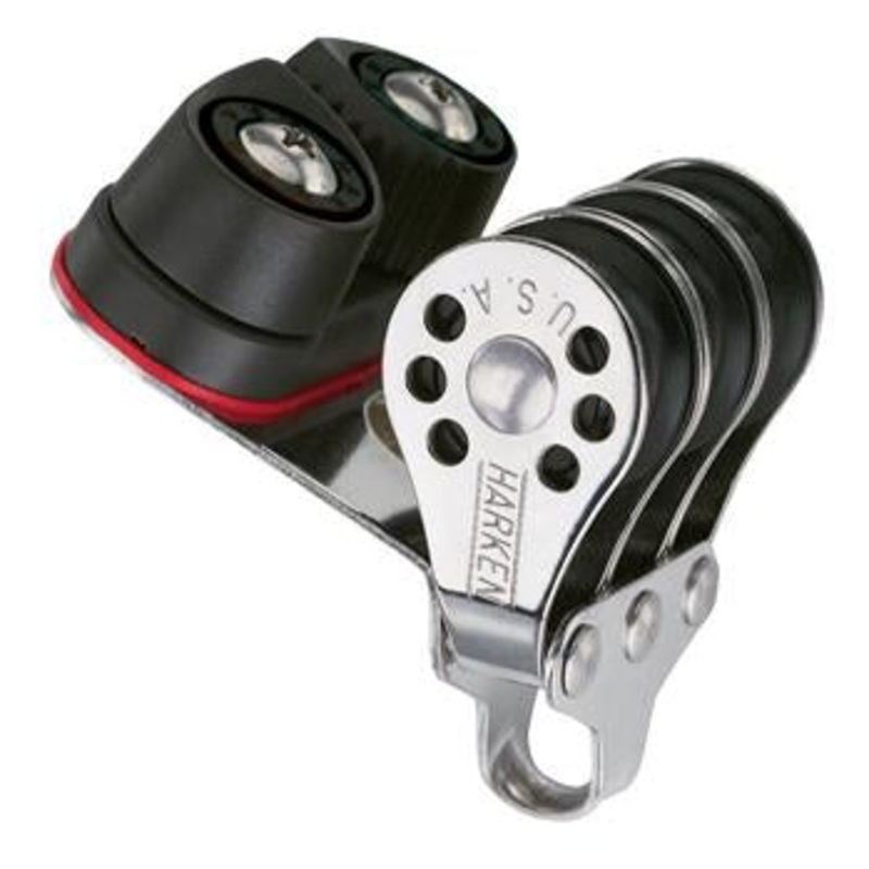 Harken Triple Micro Block w/ Cam Cleat