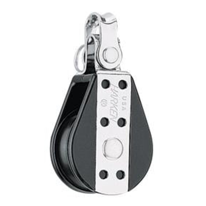 Harken Single Swivel Wire Bullet Block