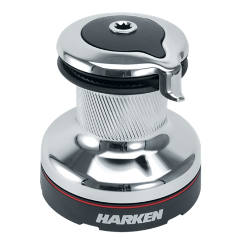 Harken #70 Radial Self Tailing Chrome Two-Speed Winch