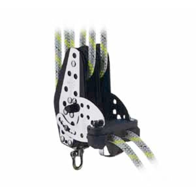 Harken 3.00 Double Fiddle Hexaratchet Block w/Double Cam Cleat